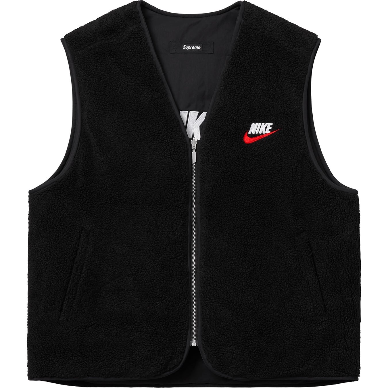 Supreme®/Nike® Reversible Nylon Sherpa Vest view 6